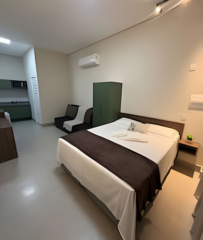 Studio 2 - Novo, Compacto e Confortável