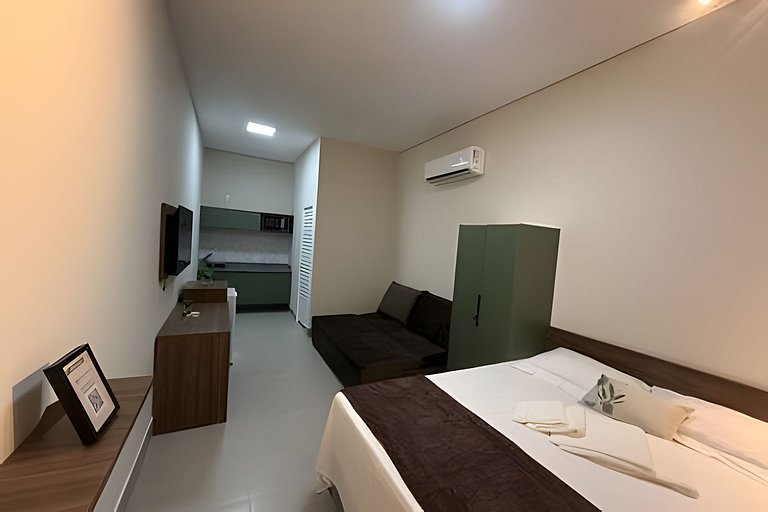 Studio 2 - Novo, Compacto e Confortável