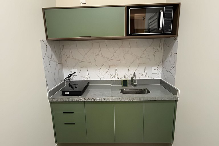 Studio 2 - Novo, Compacto e Confortável