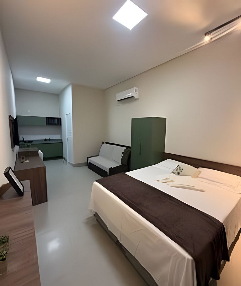 Studio 2 - Novo, Compacto e Confortável