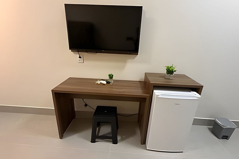 Studio 2 - Novo, Compacto e Confortável