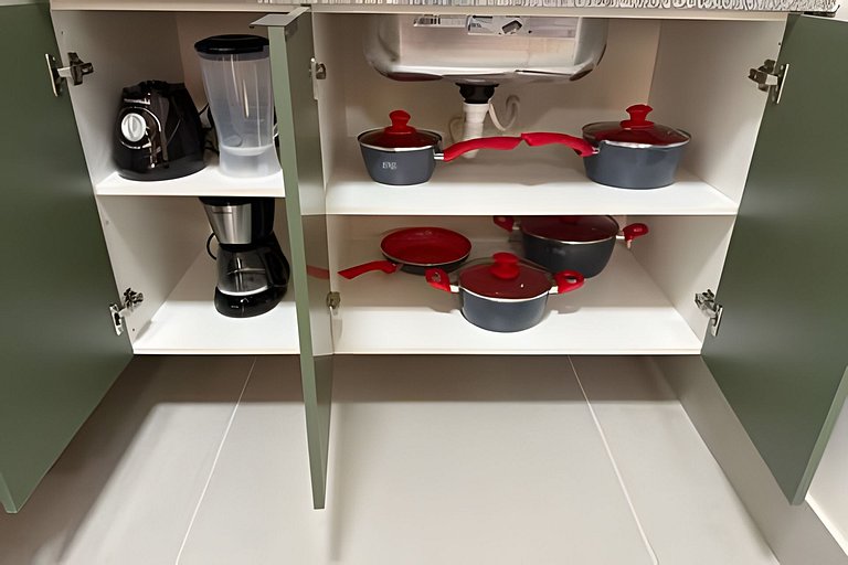 Studio 2 - Novo, Compacto e Confortável