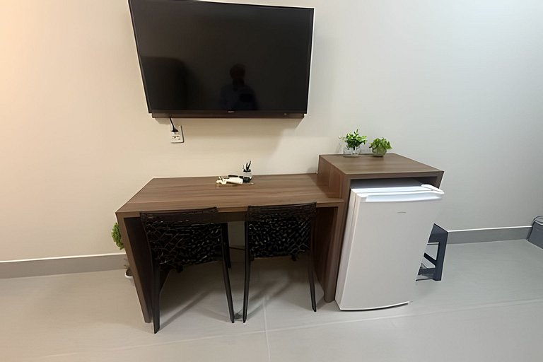 Studio 2 - Novo, Compacto e Confortável
