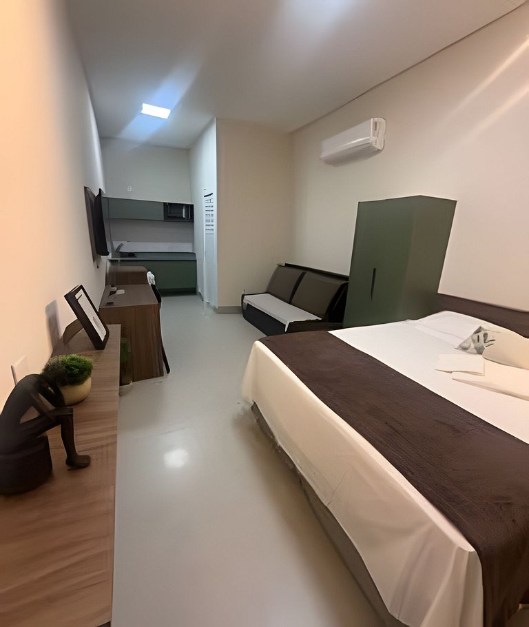 Studio 2 - Novo, Compacto e Confortável