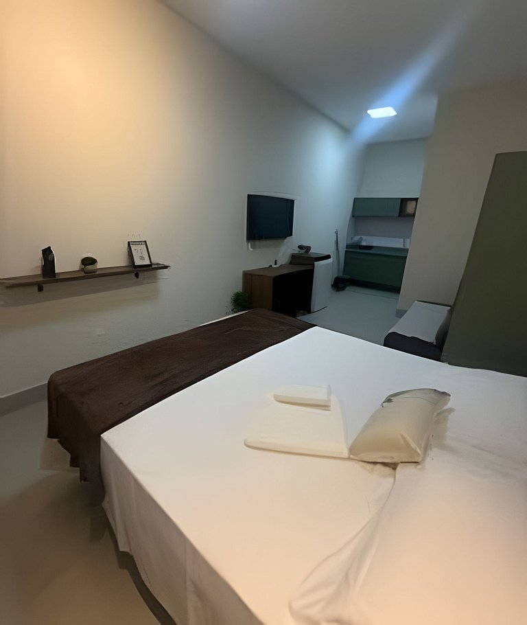 Studio 2 - Novo, Compacto e Confortável