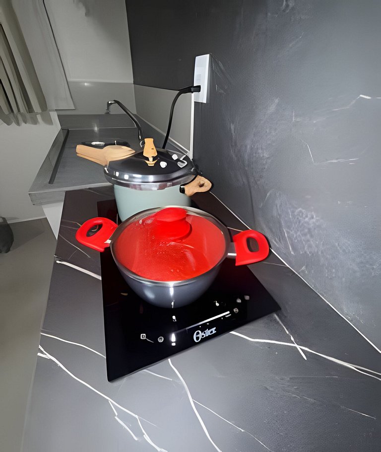 Studio 4 - Novo, Funcional e Aconchegante