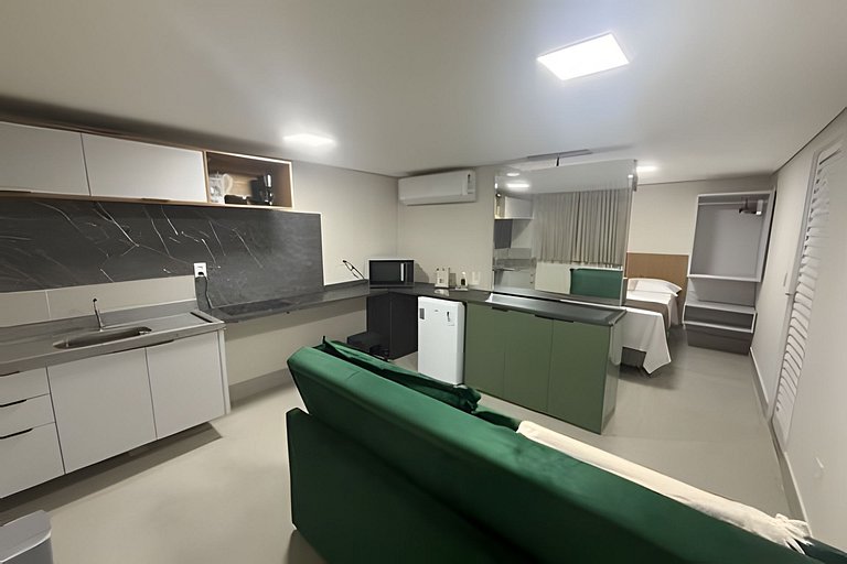 Studio 4 - Novo, Funcional e Aconchegante