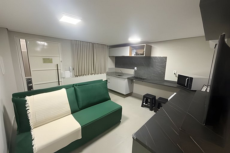 Studio 4 - Novo, Funcional e Aconchegante