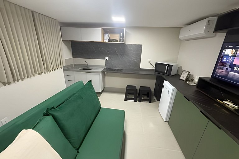 Studio 4 - Novo, Funcional e Aconchegante
