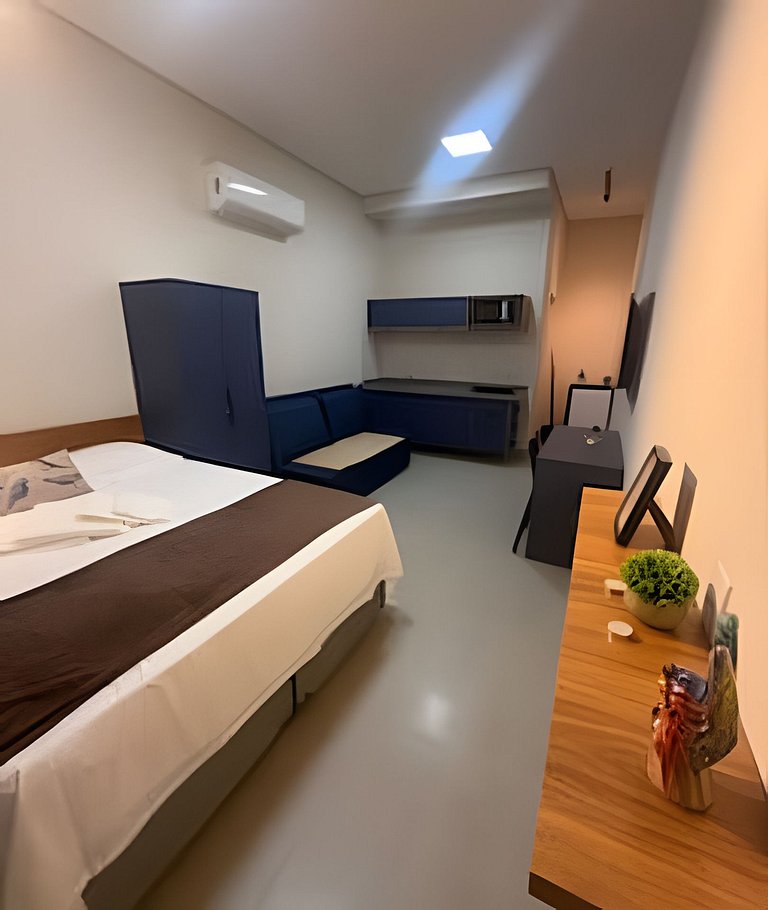 Studio 1 - Novo, Compacto e Confortável