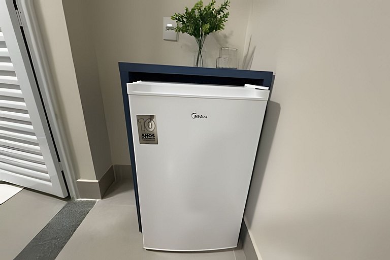 Studio 1 - Novo, Compacto e Confortável