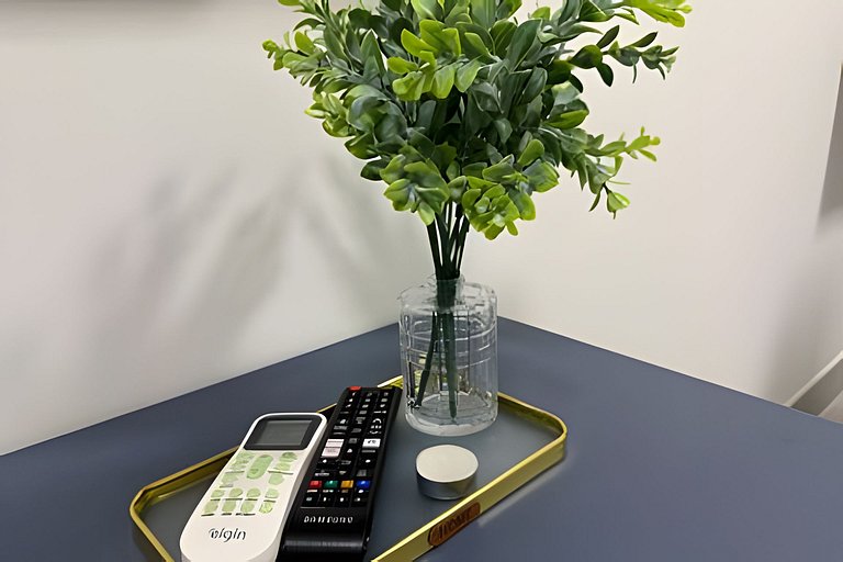 Studio 1 - Novo, Compacto e Confortável