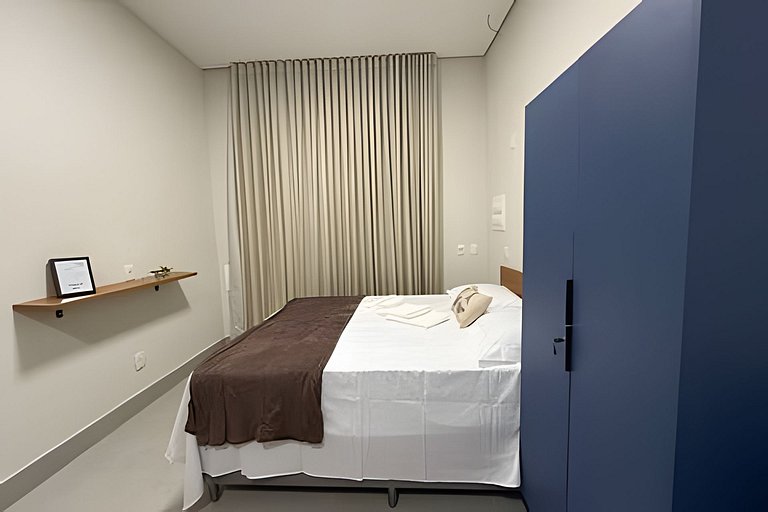 Studio 1 - Novo, Compacto e Confortável