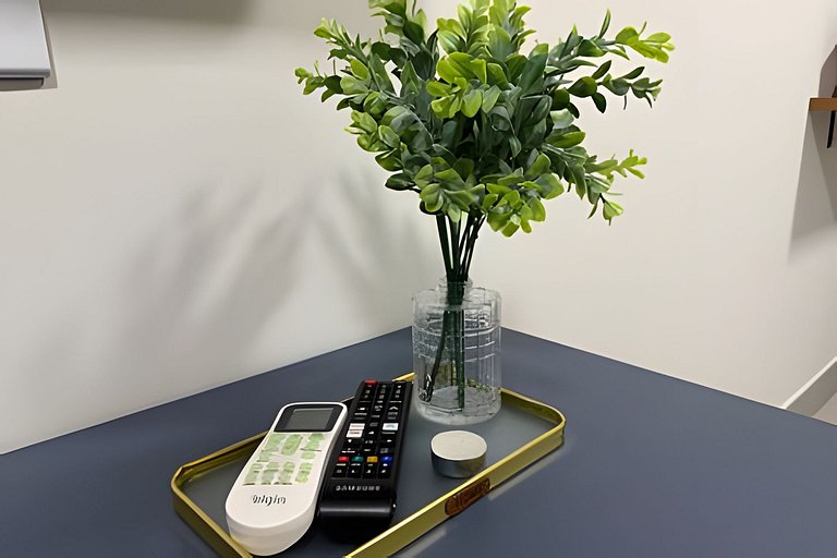 Studio 1 - Novo, Compacto e Confortável