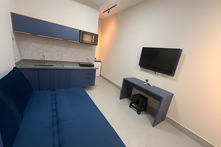 Studio 1 - Novo, Compacto e Confortável