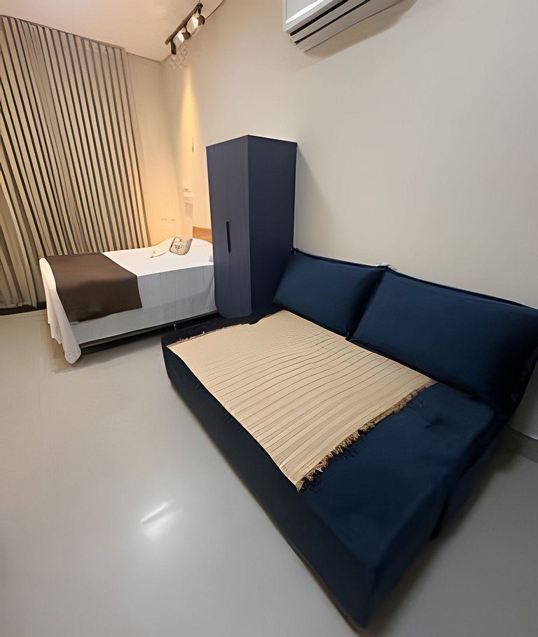 Studio 1 - Novo, Compacto e Confortável