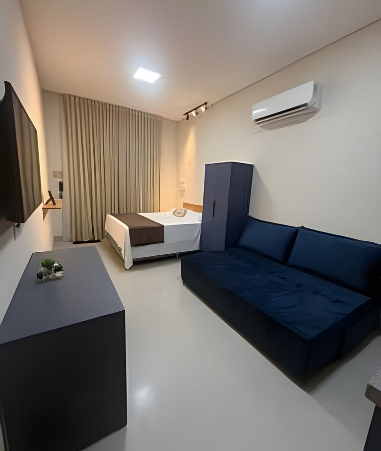 Studio 1 - Novo, Compacto e Confortável