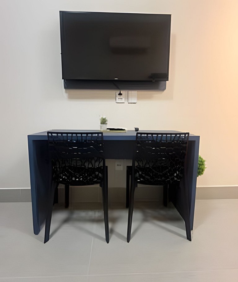 Studio 1 - Novo, Compacto e Confortável