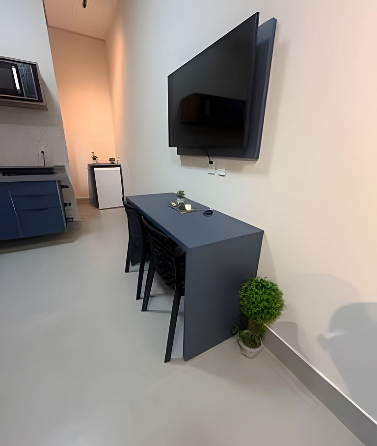 Studio 1 - Novo, Compacto e Confortável