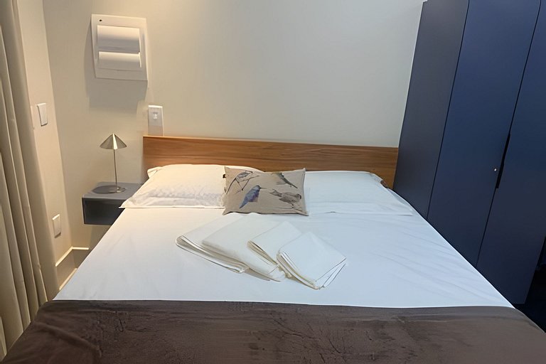 Studio 1 - Novo, Compacto e Confortável