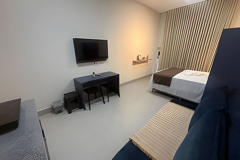 Studio 1 - Novo, Compacto e Confortável