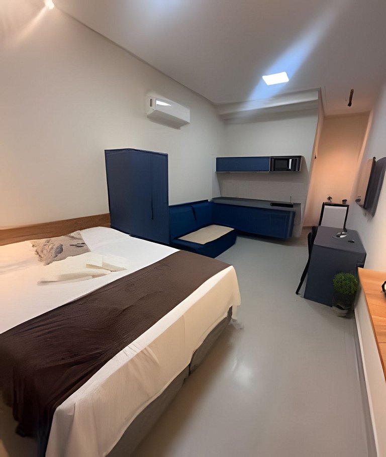 Studio 1 - Novo, Compacto e Confortável