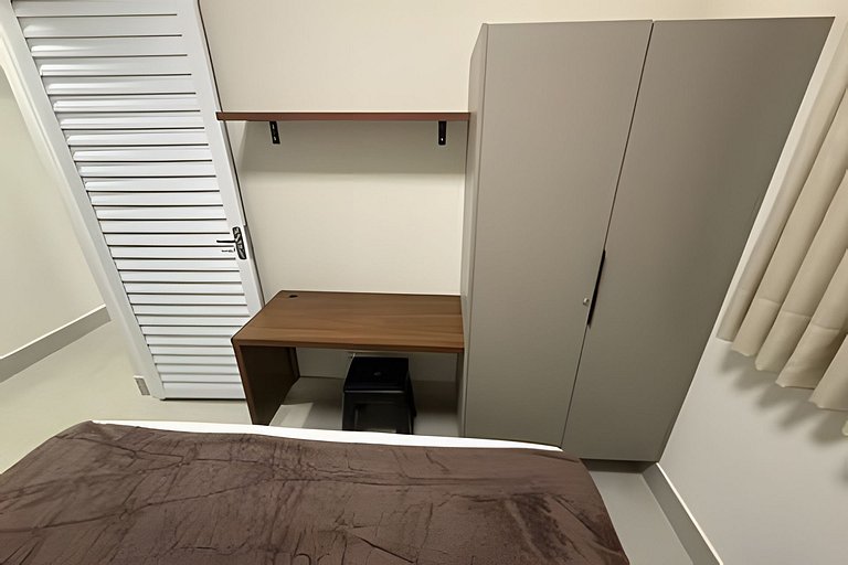 Studio 6 - Novo, Aconchegante e Amplo