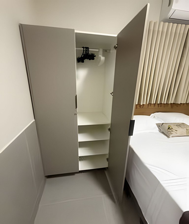 Studio 6 - Novo, Aconchegante e Amplo