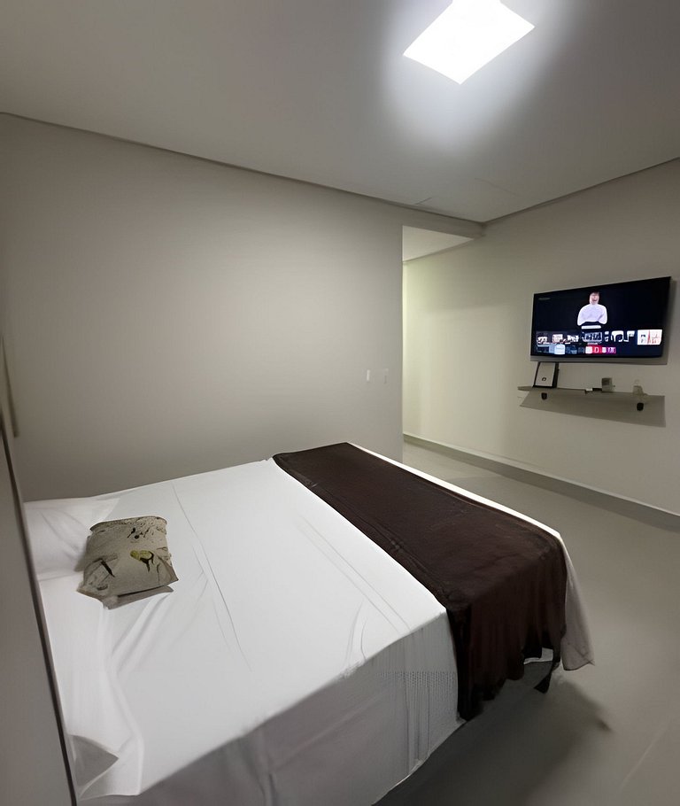 Studio 6 - Novo, Aconchegante e Amplo