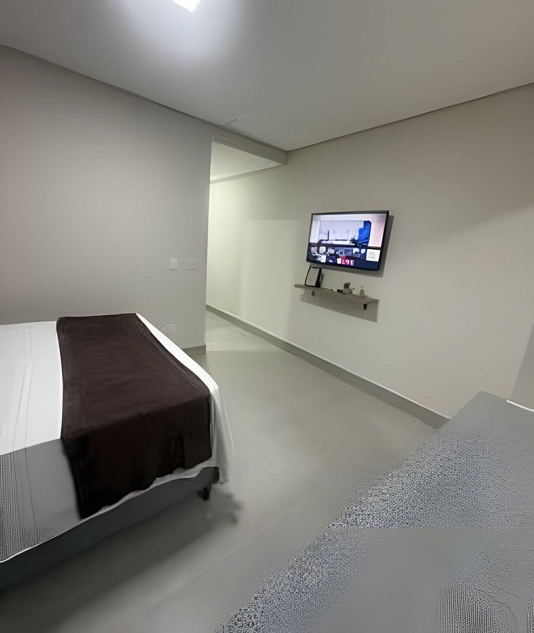 Studio 6 - Novo, Aconchegante e Amplo