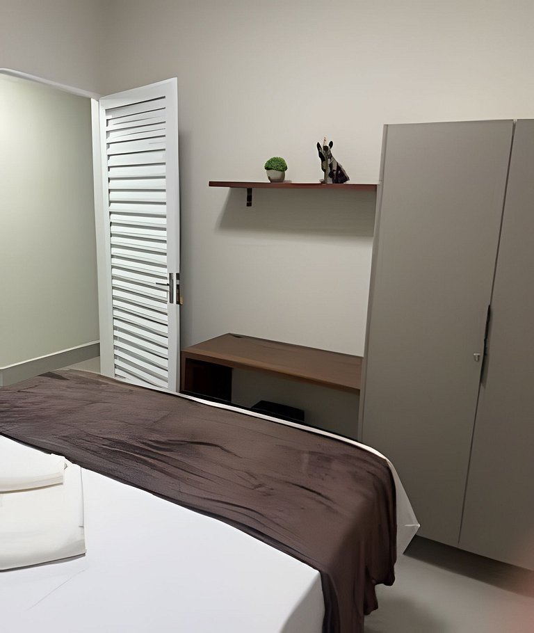 Studio 6 - Novo, Aconchegante e Amplo