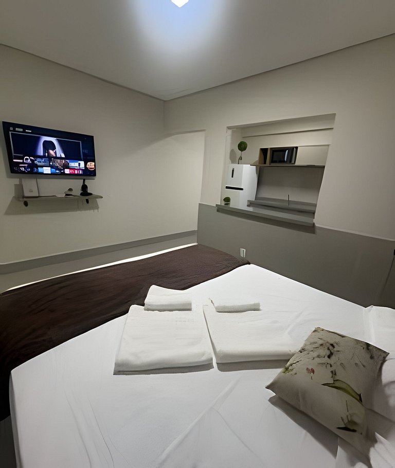 Studio 6 - Novo, Aconchegante e Amplo