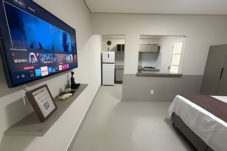 Studio 6 - Novo, Aconchegante e Amplo