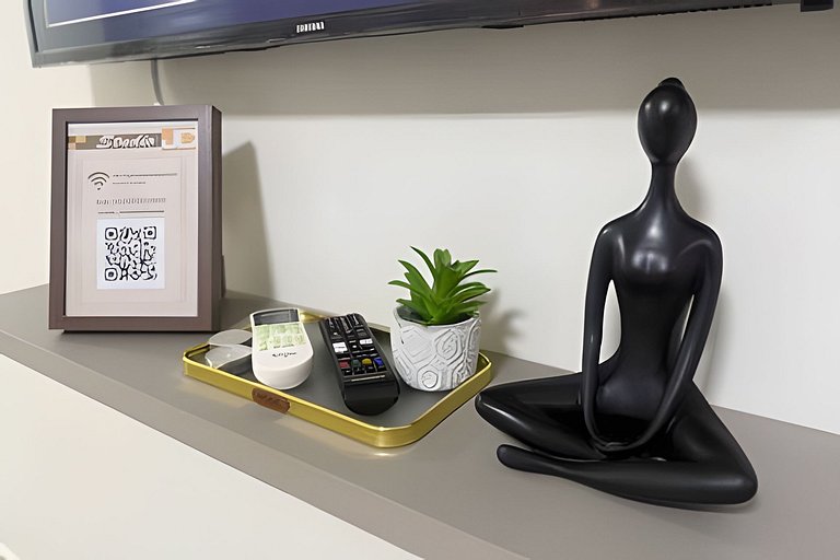 Studio 6 - Novo, Aconchegante e Amplo