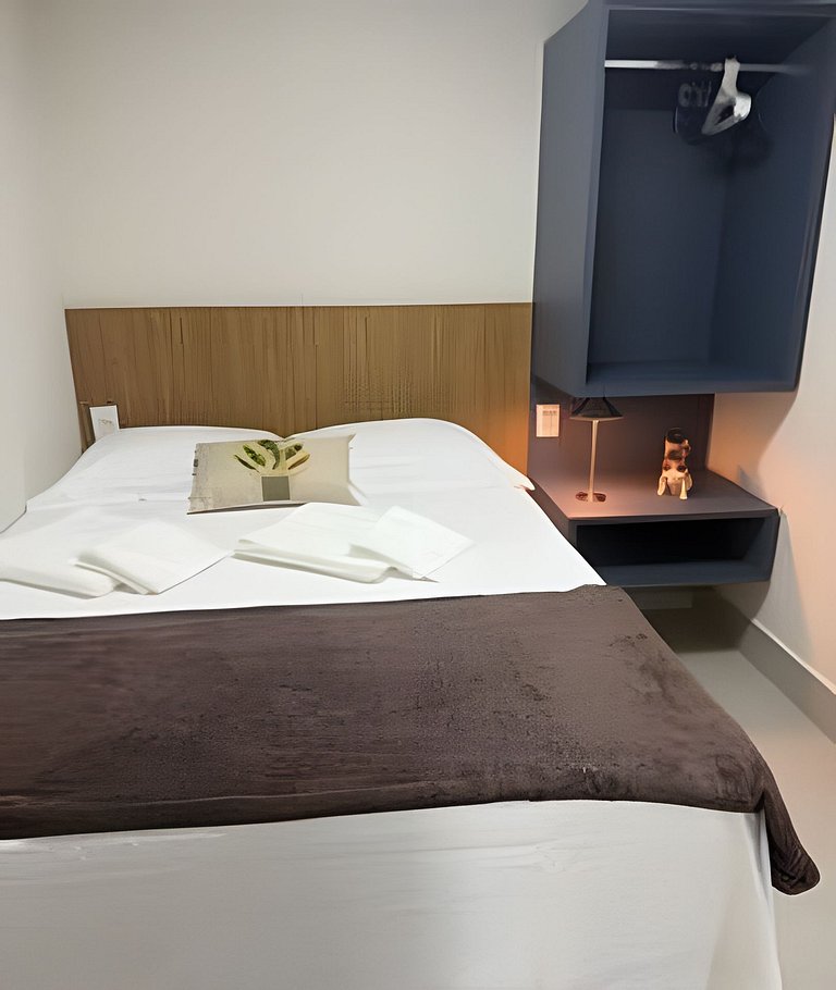 Studio 3 - Novo, Aconchegante e Funcional