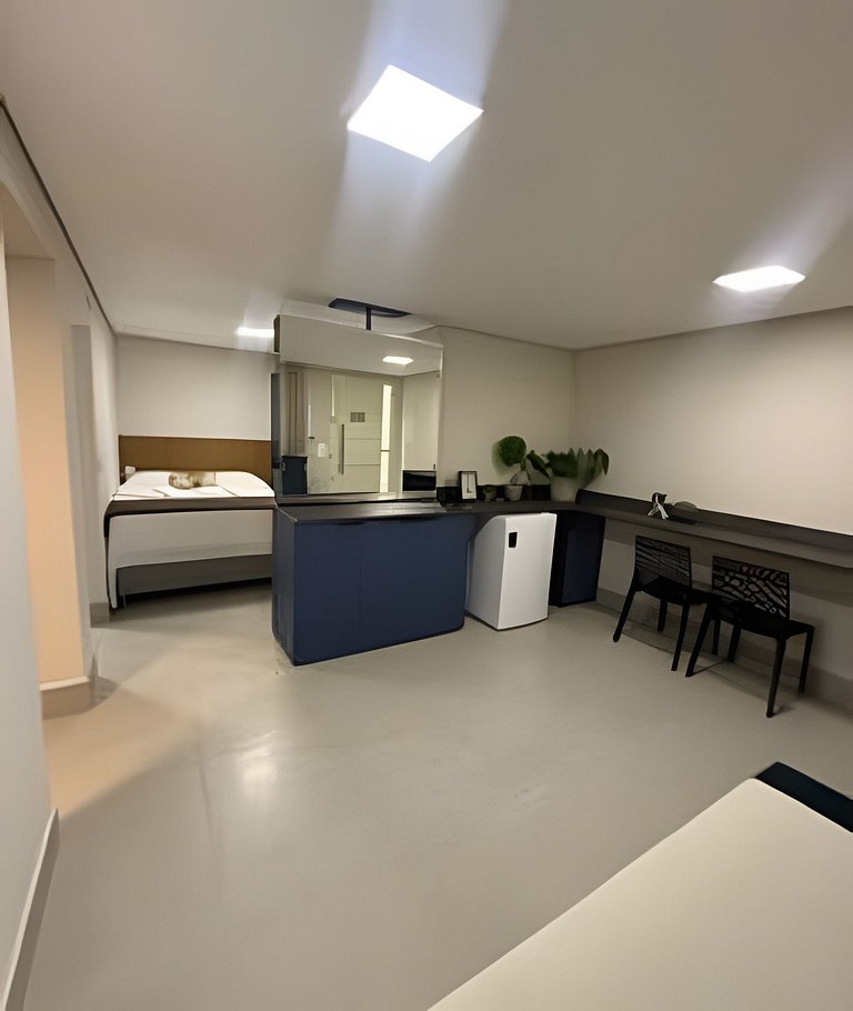 Studio 3 - Novo, Aconchegante e Funcional