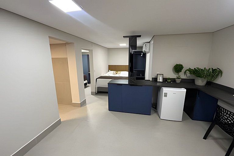 Studio 3 - Novo, Aconchegante e Funcional