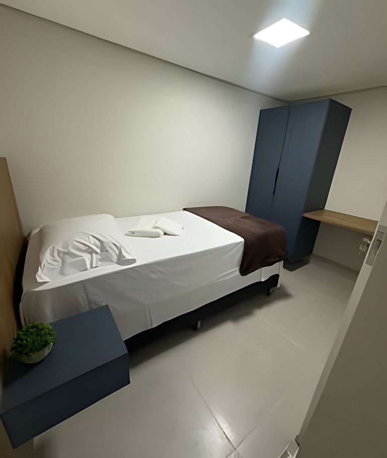 Studio 3 - Novo, Aconchegante e Funcional