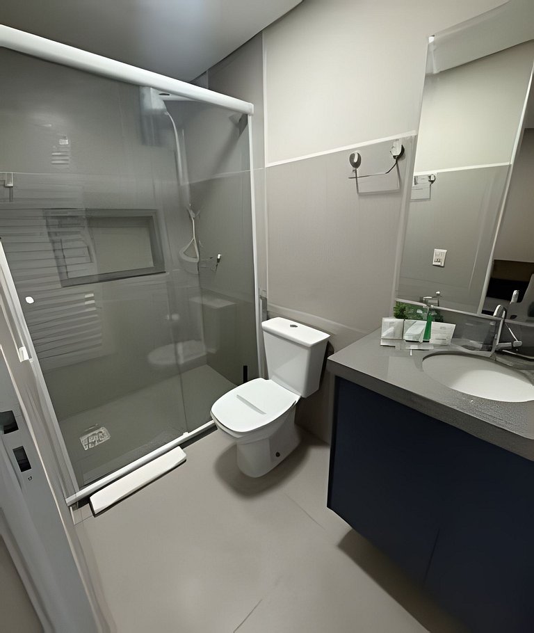 Studio 3 - Novo, Aconchegante e Funcional