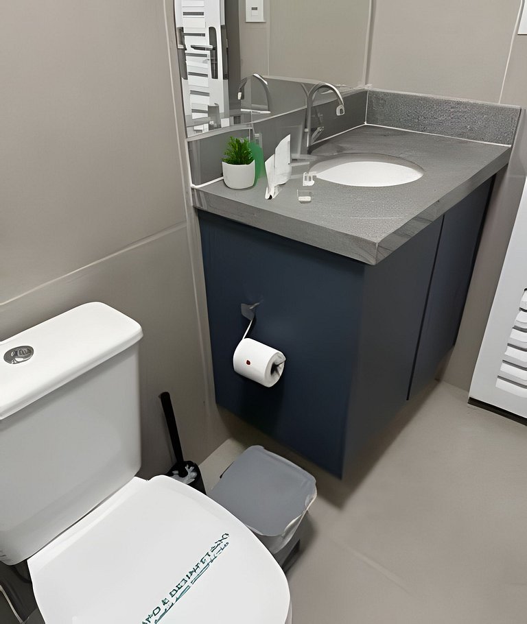 Studio 3 - Novo, Aconchegante e Funcional