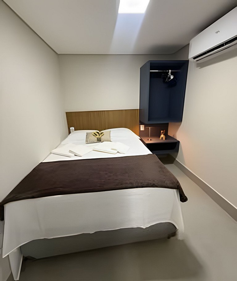 Studio 3 - Novo, Aconchegante e Funcional