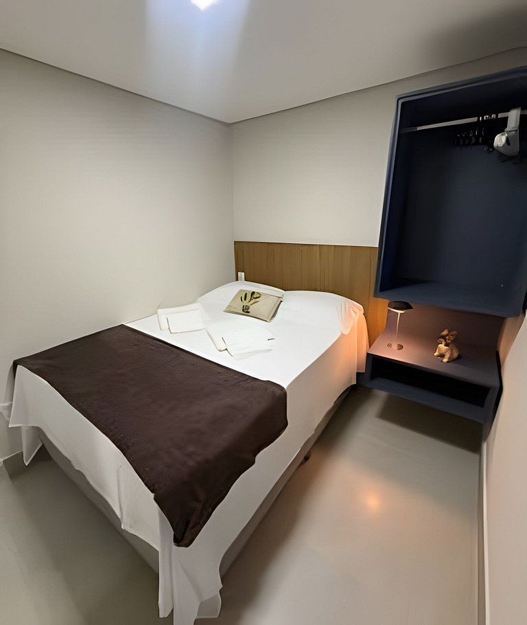 Studio 3 - Novo, Aconchegante e Funcional