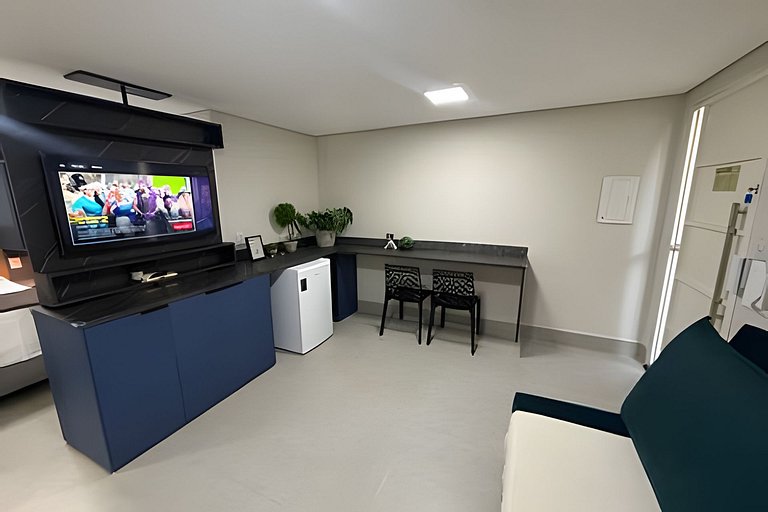 Studio 3 - Novo, Aconchegante e Funcional