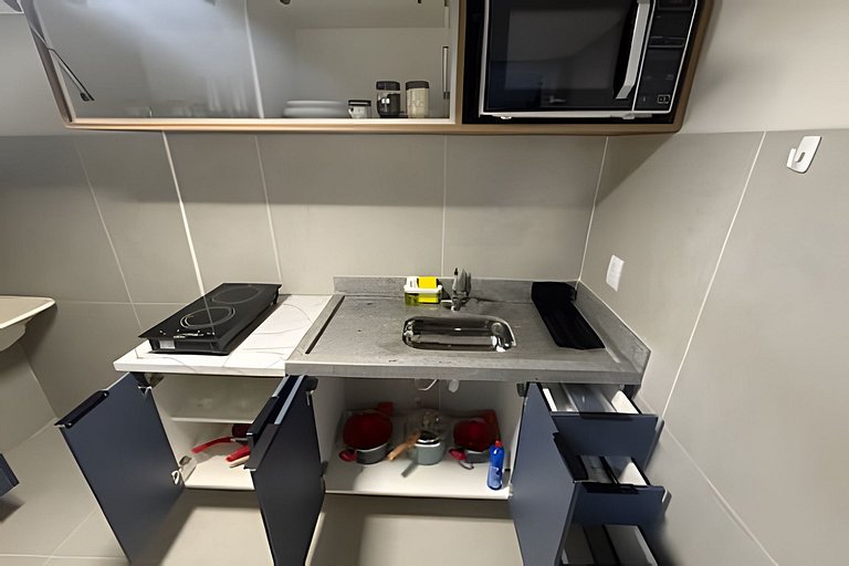 Studio 3 - Novo, Aconchegante e Funcional