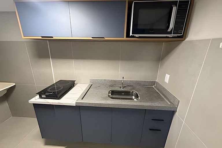 Studio 3 - Novo, Aconchegante e Funcional