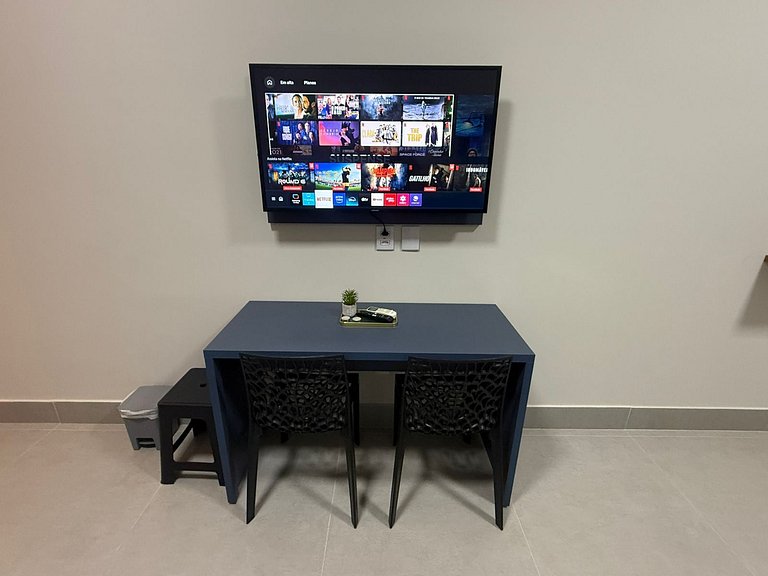 Studio 1 - Novo, Compacto e Confortável
