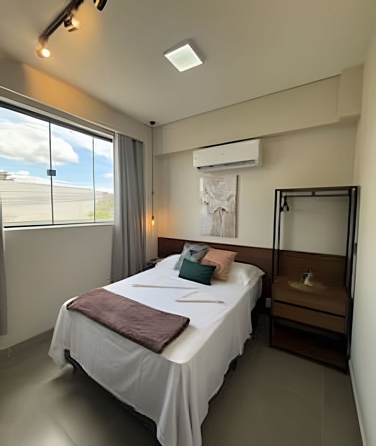 Studio 6 - Novo, Funcional e perto do shopping