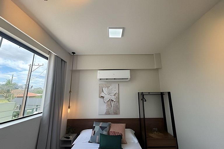 Studio 6 - Novo, Funcional e perto do shopping