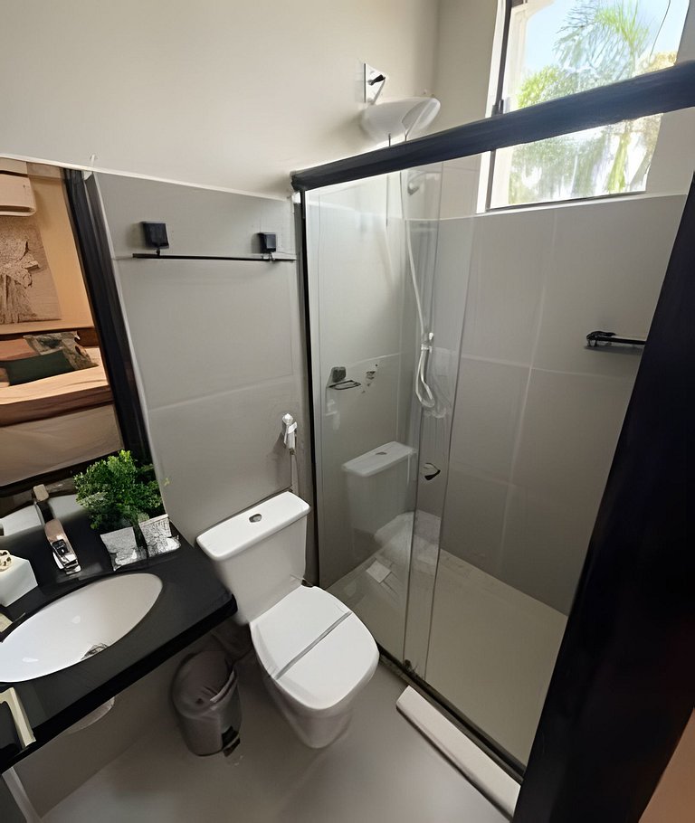 Studio 6 - Novo, Funcional e perto do shopping