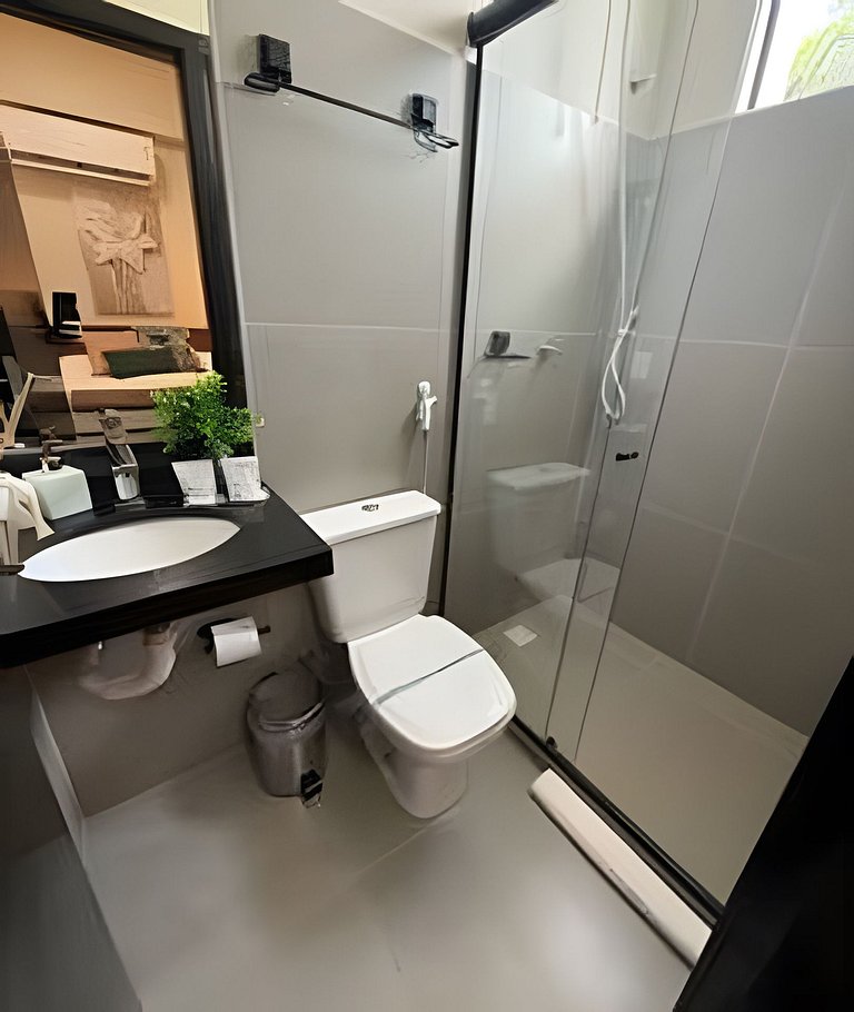 Studio 6 - Novo, Funcional e perto do shopping